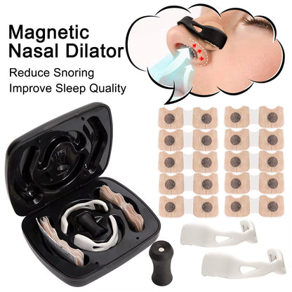 Sport Nasal Dilator Nasal Breathing Dilators Boost Oxygen Intake,Breathing Refill Nose Clip Magnetic Nasal Strip Reduce Snoring